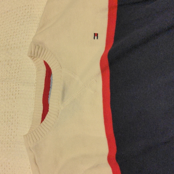 Boys red, white, and blue sweater - Picture 3 of 4